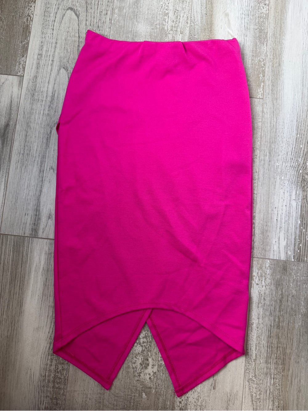 Pencil Skirt in Hot Pink